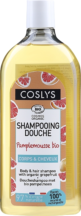 2in1 Seifenfreies Körper- und Haarshampoo mit Grapefruit - Coslys Body And Hair Shampoo Grapefruit — Bild N3
