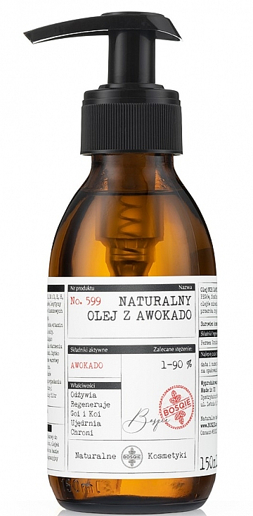 Natürliches Avocadokernöl - Bosqie Natural Avocado Seed Oil — Bild N1