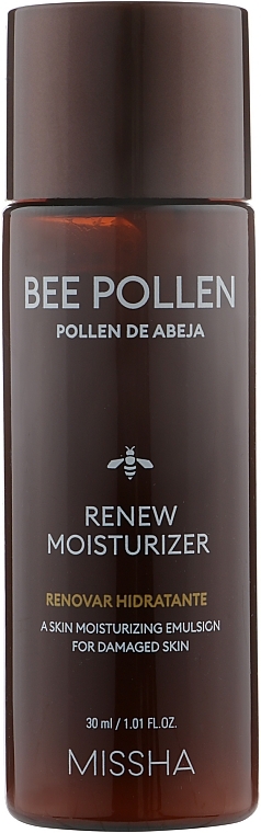 Gesichtspflegeset - Missha Bee Pollen Renew Skincare Set (Tonikum 150ml + Emulsion 130ml + Mini-Tonikum 30ml + Mini-Emulsion 30ml) — Bild N5