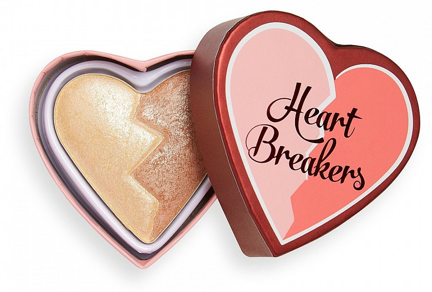 Puder-Highlighter - I Heart Revolution Heart Breakers Powder Highlighter