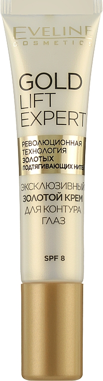 Augencreme - Eveline Cosmetics Gold Lift Expert — Bild N1