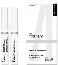 Düfte, Parfümerie und Kosmetik Set - The Ordinary The Lash & Brow Duo (lash/ser/2x5ml)
