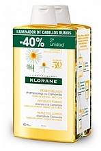 Düfte, Parfümerie und Kosmetik Set - Klorane Softness All Hair Types Shielding Shampoo Almond