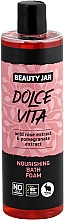 Düfte, Parfümerie und Kosmetik Nährender Badeschaum mit Wildrosen- und Granatapfelextrakt - Beauty Jar Dolce Vita Nourishing Bath Foam