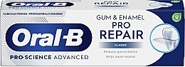 Zahnpasta - Oral-B Pro-Science Advanced Gum & Enamel Pro Repair Classic  — Bild N19