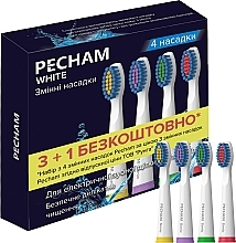 Düfte, Parfümerie und Kosmetik Ersatz-Zahnbürstenkopf - Pecham Travel White