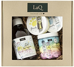 Düfte, Parfümerie und Kosmetik Körperpflegeset - LaQ Set For Children (Badegel 300ml + Schaum für die Hände 2x 50ml + Schaum für Kinder 250ml)