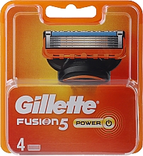Düfte, Parfümerie und Kosmetik Ersatzklingen 4 St. - Gillette Fusion Power
