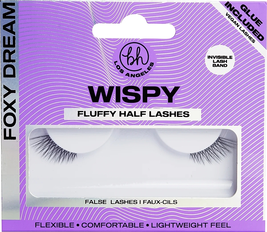 Künstliche Wimpern - BH Cosmetics Wispy Half Lashes Foxy Dream — Bild N1