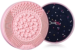 Düfte, Parfümerie und Kosmetik 2in1 Pinselreiniger rosa - Jessup Brush Cleaner 2-in-1 Dry & Wet Whisper Pink 