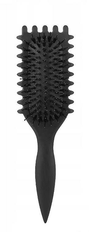 	Styling-Bürste für Locken mit Borsten, schwarz - Lewer Curls Define Brush — Bild N1