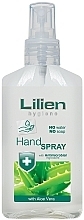 Düfte, Parfümerie und Kosmetik Antibakterielles Handspray mit Aloe Vera - Lilien Hand Spray Aloe Vera