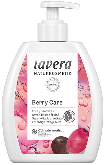 Fruchtige Pflegeseife - Lavera Berry Care Hand Wash — Bild N1