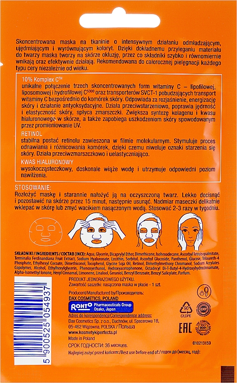 Gesichtsmaske - Perfecta Fenomen C Face Mask — Bild N2