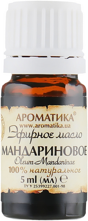 Ätherisches Öl Mandarine - Aromatika — Bild N1