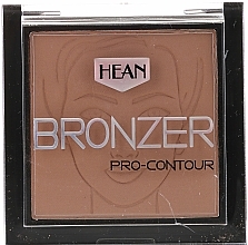 Düfte, Parfümerie und Kosmetik Matter Bronzer für Gesicht und Körper - Hean Pro-contour Bronzer