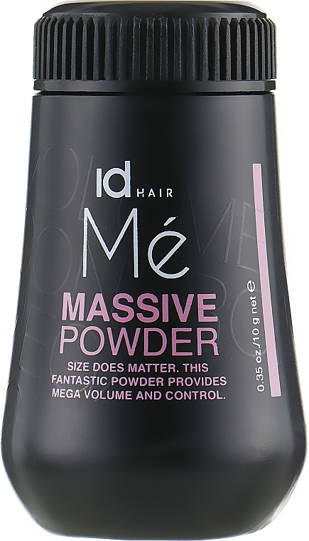 Haarpuder für mehr Volumen - idHair ME Massive Powder — Bild N1