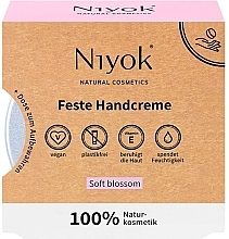 Feste Handcreme Weiche Blume - Niyok Solid Hand Cream Soft Blossom — Bild N1