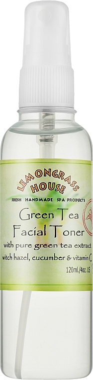 Erfrischendes Grüntee-Gesichtswasser - Lemongrass House Green Tea Facial Toner — Bild N1