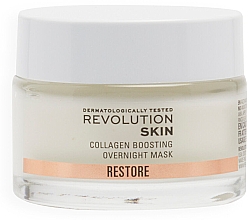 Düfte, Parfümerie und Kosmetik Nachtmaske mit Kollagen - Revolution Skin Restore Collagen Boosting Overnight Mask