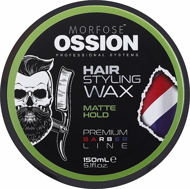 Mattierendes Haarwachs - Morfose Ossion Matte Hold Hair Styling Wax — Bild N1