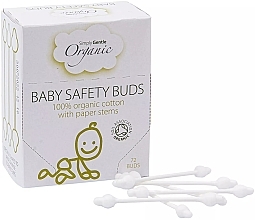 Düfte, Parfümerie und Kosmetik Wattestäbchen für Kinder - Simply Gentle Baby Organic Baby Safety Buds