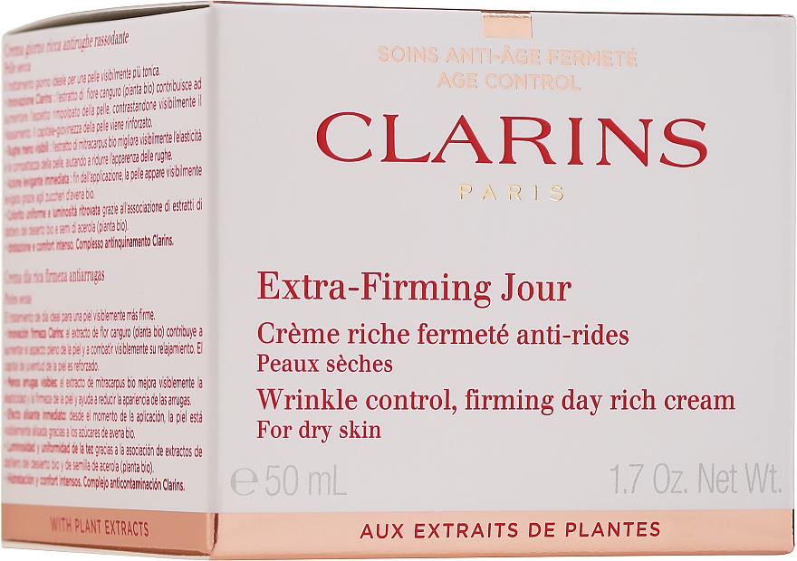 Gesichtscreme für den Tag - Clarins Extra-Firming Day Rich Cream For Dry Skin — Bild N3