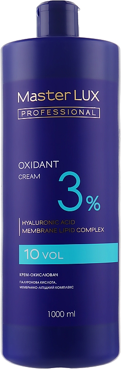 Creme-Oxidationsmittel 3% - Master LUX Professional — Bild N1