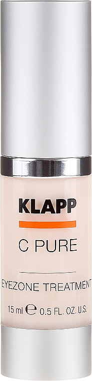 Augencreme mit Vitamin C, Peptiden, Hyaluronsäure - Klapp C Pure EyeZone Treatment — Bild N2