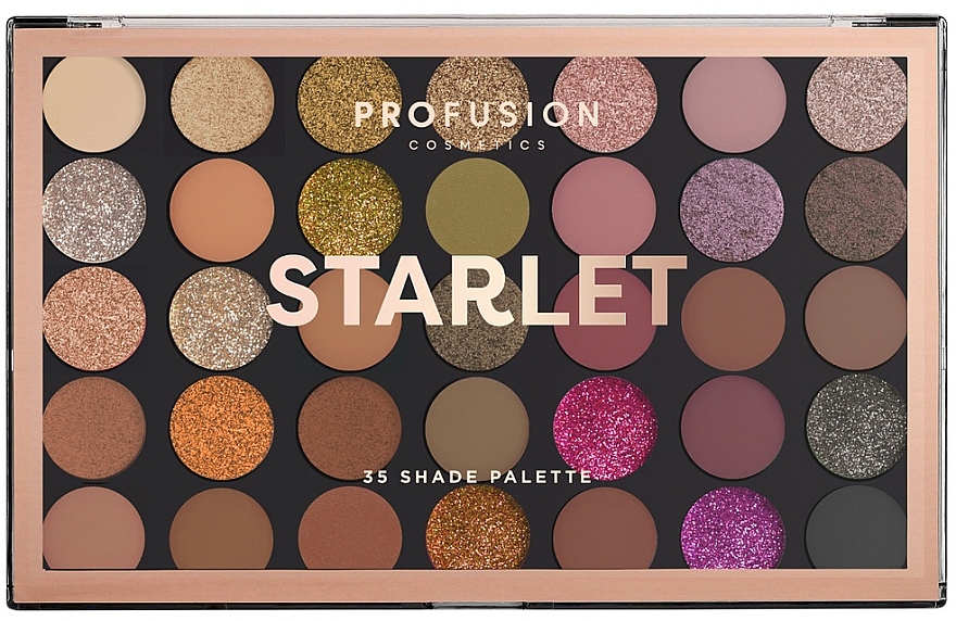 Lidschattenpalette - Profusion Cosmetics Starlet 35 Shade Eyeshadow Palette — Bild N1