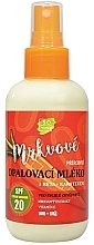 Düfte, Parfümerie und Kosmetik Sonnenschutzlotion mit Karottenextrakt - Vivaco Natural Sunscreen Lotion with Carrot Extract SPF 20