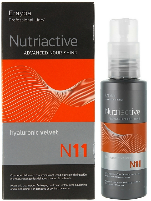 Intensiv pflegendes Creme-Gel mit Hyaluronsäure - Erayba Nutriactive Advanced Nourishing Hyaluronic Velvet N11
