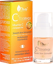 Düfte, Parfümerie und Kosmetik Antioxidative Augenkonturcreme mit Vitamin C - Ava Laboratorium C+ Strategy Smooth Skin Stimulator Eye Contour Cream