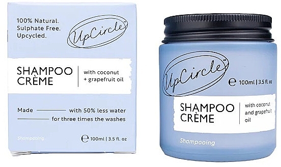 Cremeshampoo mit Kokos- und Grapefruitöl - UpCircle Shampoo Cream With Coconut And Grapefruit Oil — Bild N2
