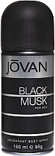 Jovan Black Musk For Men - Deospray — Bild N1