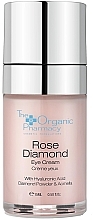 Düfte, Parfümerie und Kosmetik Augencreme - The Organic Pharmacy Rose Diamond Eye Cream