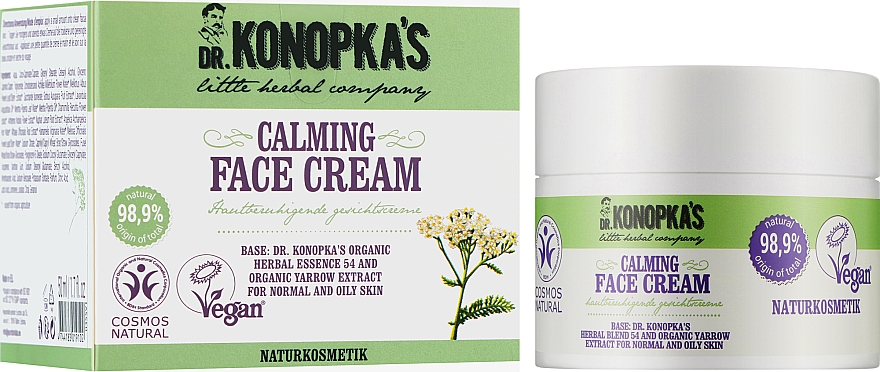 Beruhigende Gesichtscreme - Dr. Konopka's Calming Face Cream — Bild N2