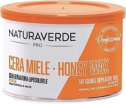 Düfte, Parfümerie und Kosmetik Warmes Enthaarungswachs in einer Dose - Naturaverde Pro Honey Fat-Soluble Depilatory Wax 
