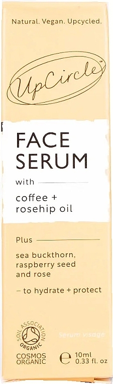 Gesichtsserum - UpCircle Face Serum with Coffee + Rosehip Oil Travel Size (Mini)  — Bild N2