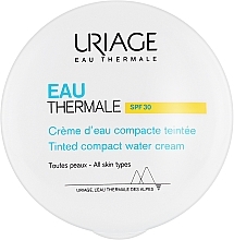 Kompakter getönter Creme-Puder für das Gesicht mit Thermalwasser SPF 30 - Uriage Eau Thermale Water Tinted Cream Compact SPF30 — Bild N2