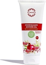 Düfte, Parfümerie und Kosmetik Duschgel mit Aloe- und Granatapfelextrakt - Yamuna Pomegranat Aloe Vera Extract Shower Gel