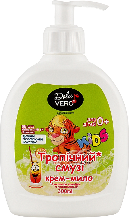 Cremeseife für Kinder Tropical Smoothie - Dolce Vero — Bild N1