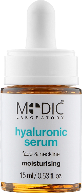 Feuchtigkeitsserum für Gesicht und Hals mit Hyaluronsäure - Pierre Rene Medic Laboratory Hyaluronic Serum Face & Neckline Moisturising — Bild N2