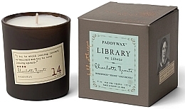 Düfte, Parfümerie und Kosmetik Duftkerze im Glas - Paddywax Library Charlotte Bronte Candle