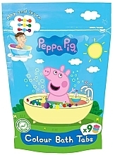Düfte, Parfümerie und Kosmetik Farbige Brausetabletten - Peppa Pig Colour Bath Tabs