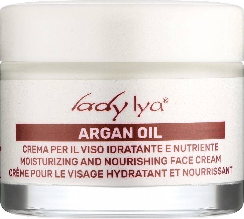 Pflegende Gesichtscreme mit Arganöl - Lady Lya Face Cream — Bild N1