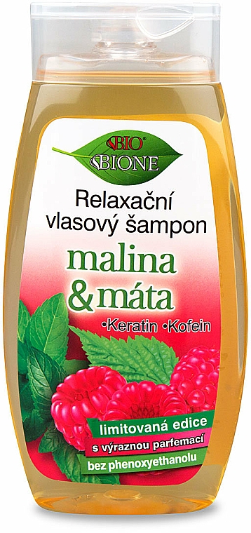 Haarshampoo Himbeere und Minze - Bione Cosmetics — Bild N1