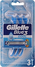 Düfte, Parfümerie und Kosmetik Rasierer - Gillette Blue 3 Cool 3 St.