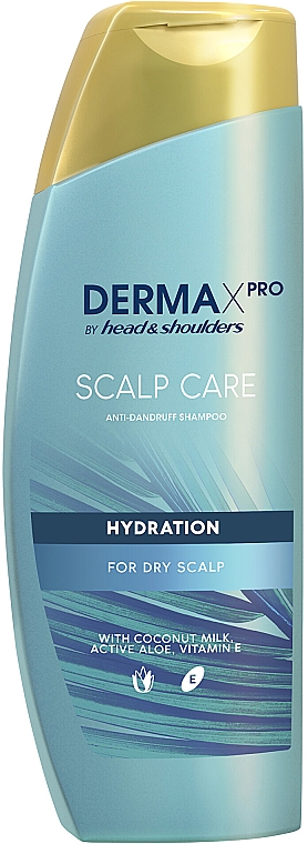 Feuchtigkeitsspendendes Anti-Schuppen-Shampoo - Head & Shoulders Derma X Pro Scalp Care Hydration Anti-Dandruff Shampoo — Bild N1