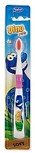 Zahnbürste M48 weich Dino Smile rosa - Mattes Rebi-Dental Dino Tothbrush  — Bild N1